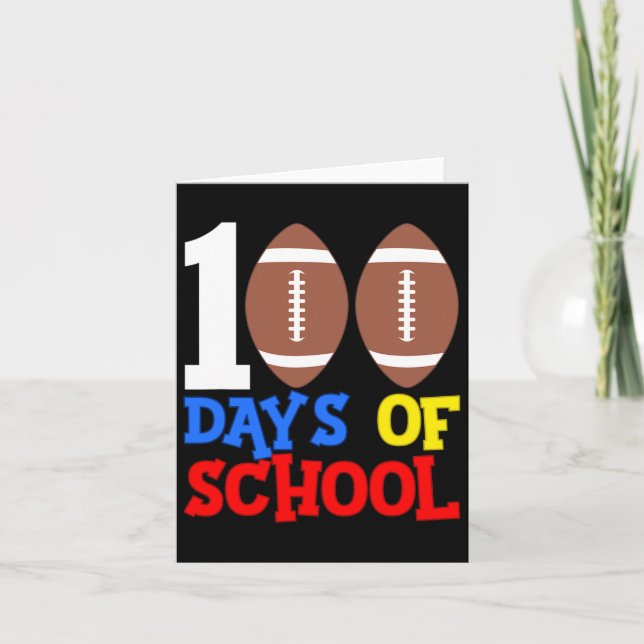 Tarjeta 100 días de deporte escolar (Anverso)