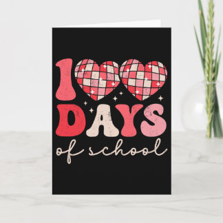 Tarjeta 100 Días De Disco Escolar Ll Maestros Alumnos Vale
