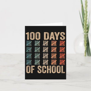 Tarjeta 100 Días De Escuela Dulce Equipo De Sayings