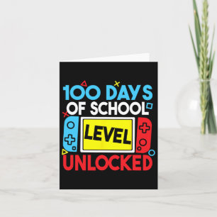 Tarjeta 100 días de juegos sin bloqueo a nivel escolar 100