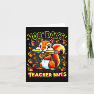 Tarjeta 100 Días De Manejar A Mi Maestra Con Divertidas ar