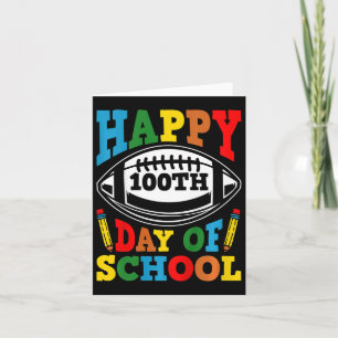 Tarjeta 100 Días De Niños Escolares Felices Cien Días De S