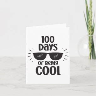 Tarjeta 100 Días De Ser Guay 100 Días De Maestros Escolare