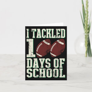 Tarjeta 100 Días De Tienda De Regalos De La Escuela Primar