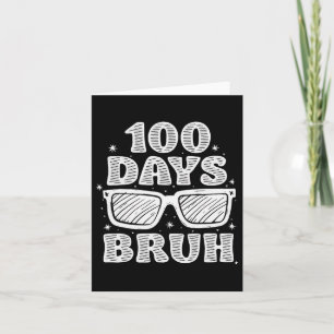 Tarjeta 100 Días Escolares 100º Día De La Escolaridad