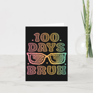 Tarjeta 100 Días Escolares 100º Día De La Escolaridad