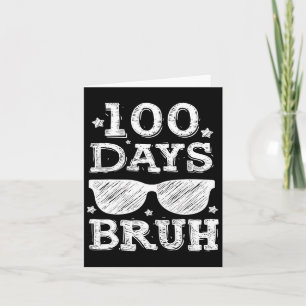 Tarjeta 100 Días Escolares 100º Día De La Escolaridad