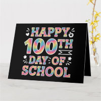 100 días felices del Día del Arco Escolar 100 días