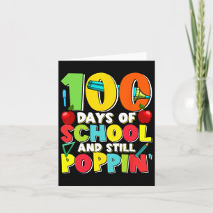 Tarjeta 100 Días Y Todavía Poppin Kids Costume 100 Días O