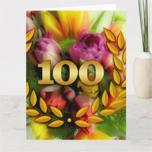 Tarjeta 100o aniversario