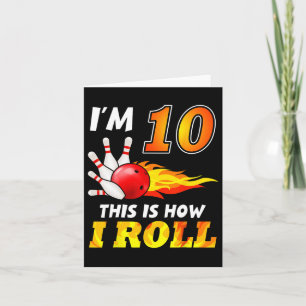 Tarjeta 10.º Bote De Cumpleaños Así Es Como Yo Llavo 10 Añ