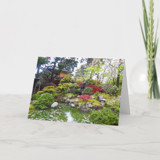 Tarjeta #10 del Jardín de té japonés de San Franci (Anverso)