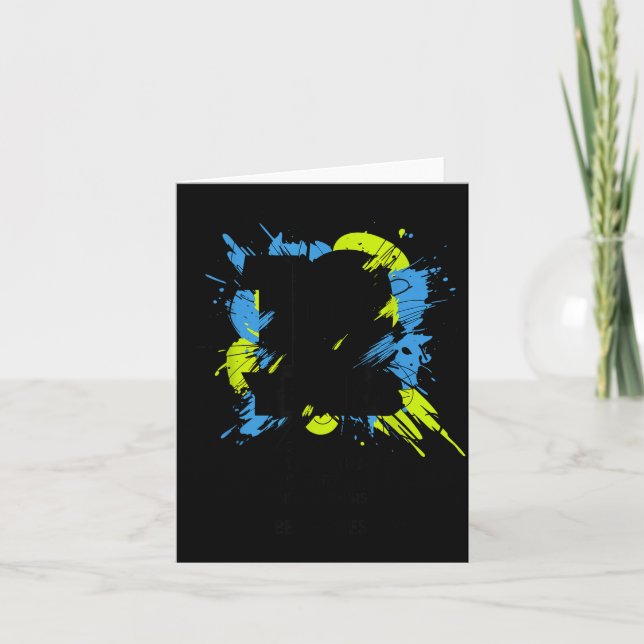 Tarjeta 10 Years Of Being Awesome 10th Birthday Girl Boy D (Anverso)