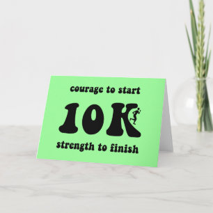 Tarjeta 10K inspirador