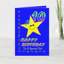 10mas estrellas de Brithday del chica especial