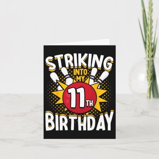 Tarjeta 11.ª Bola de cumpleaños en huelga (Anverso)