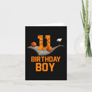 Tarjeta 11.º Nacimiento de Básquetbol Jersey Niño de 11 añ