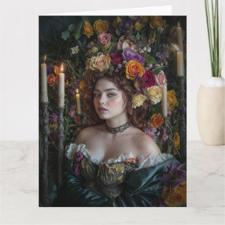 Tarjeta 11 de diseño del Gótico victoriano de prim