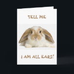 Tarjeta **12º** CUMPLEAÑOS HUMOR DE *FUNNY BUNNY" Card<br><div class="desc">GRACIAS POR DETENERME EN UNA DE MIS OCHO TIENDAS. ESTA TARJETA ES TAN CUIDADA PARA ESA JOVEN ESPECIAL EN SU VIDA QUE SE ESTÁ VOLVIENDO "12" Y GRACIAS POR DETENERSE EN 1 DE MIS 8 TIENDAS!!! (CAMBIAR LA EDAD SI NECESITAS Y TENGO MÁS EN ESTA TIENDA)</div>