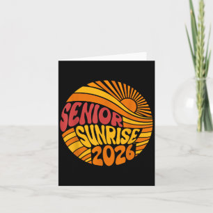 Tarjeta 12º duodécimo grado de la escuela secundaria Senio