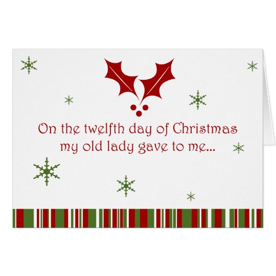 Tarjeta 12 días de navidad de un campesino sureño