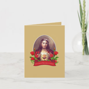 Tarjeta 12 Promesas del Sagrado Corazón a Sta. M. María