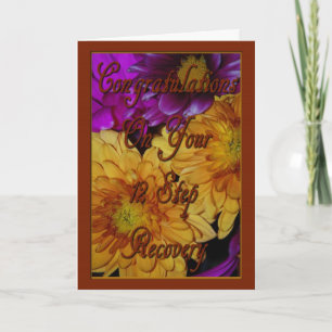 Tarjeta 12 Step Recovery Card