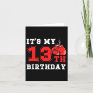 Tarjeta 13.º Boxeador de 13 años en Boxeo de Boxeo