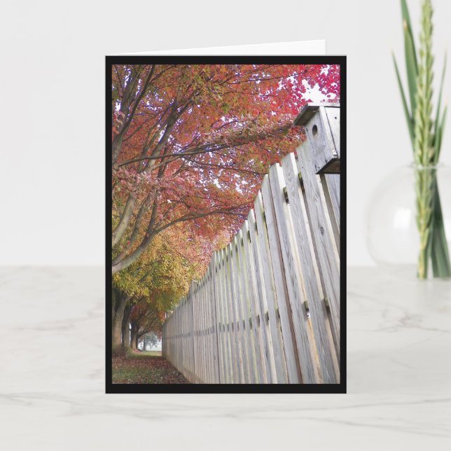 Tarjeta ~ 14 del otoño (Anverso)