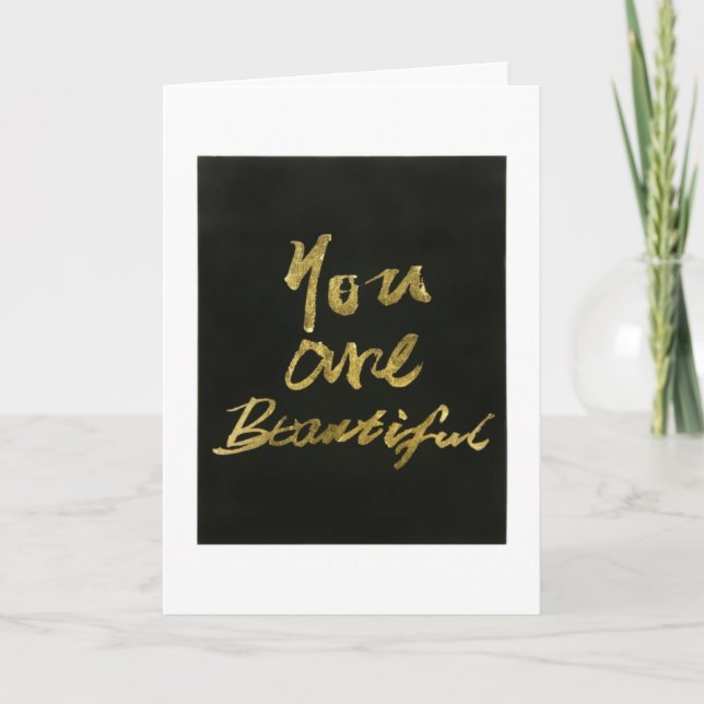 TARJETA **15º CUMPLEAÑOS Y TÚ ERES BELLO** (Anverso)