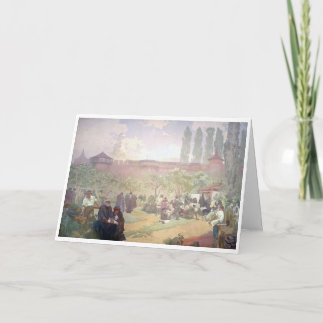 Tarjeta #15 Impresión de la Biblia de cáliz en marfil (Anverso)