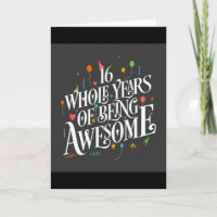 **16º** CUMPLEAÑOS PARA UN ADOLESCENTE MUY *ESPECI