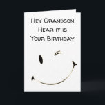 TARJETA **16º** CUMPLEAÑOS PARA UN ***GRANDSON ESPECIAL***<br><div class="desc">ESPERO QUE TU CUMPLEAÑOS ****ES TAN ESPECIAL COMO ERES*** GRACIAS POR DETENERTE EN 1 DE MIS 8 TIENDAS Y RECUERDA QUE PUEDES CAMBIAR EL VERSO DENTRO Y FUERA!!!!!</div>