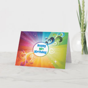 Tarjeta 16.ª bendición religiosa sobre el arcoiris