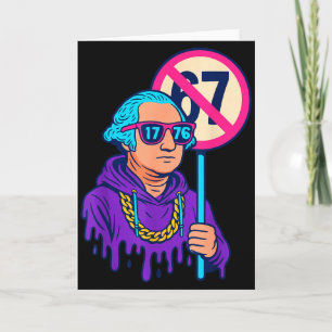 Tarjeta 1776 Más de 67 Memes Divertidos de George Washingt