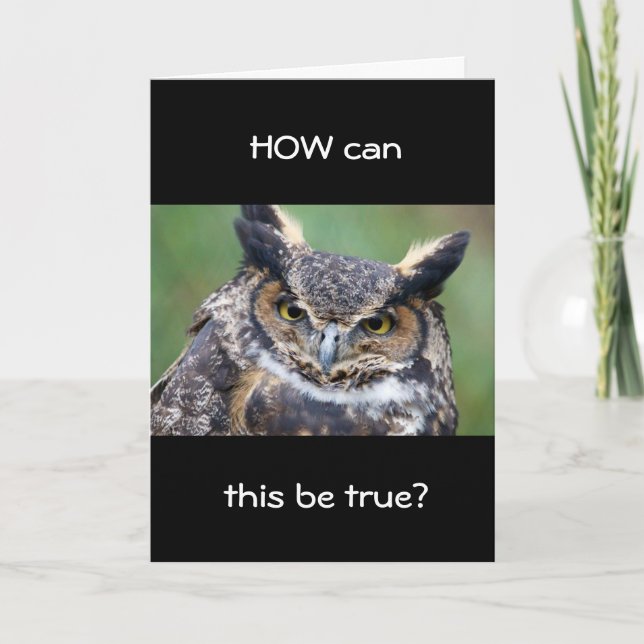 TARJETA **18º** WHOOOOO ¿CREES QUE PUEDES TENER ESTA EDAD? (Anverso)