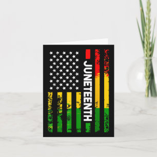 Tarjeta 1865 Noviembre Historia Negra Bandera Americana Áf