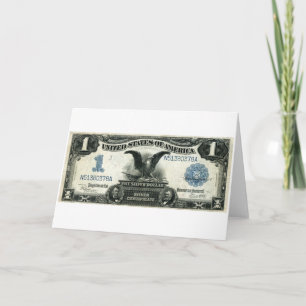 Tarjeta 1899 un certificados de plata de los E.E.U.U. del