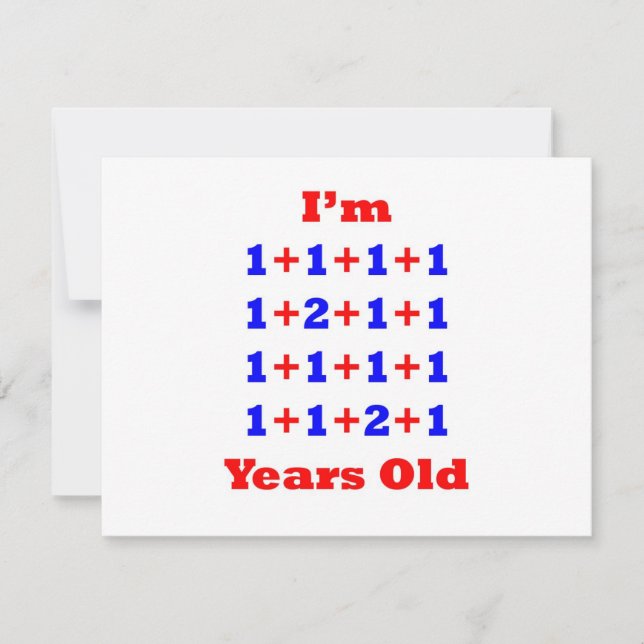 Tarjeta ¡18 años! (Anverso)