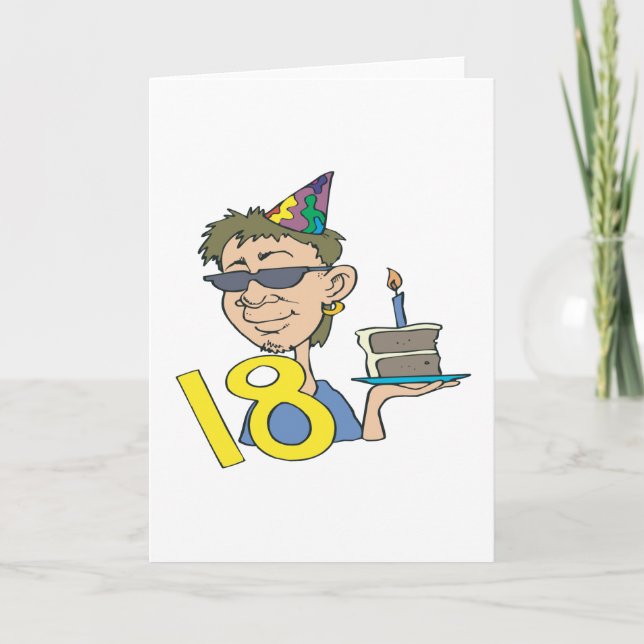 Tarjeta 18 cumpleaños (Anverso)