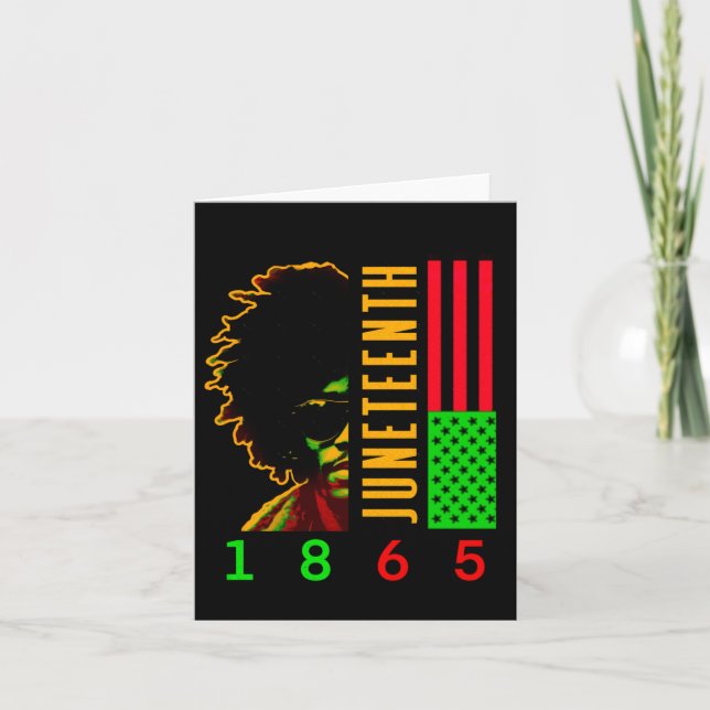 Tarjeta 18 de junio de 1865 (Anverso)