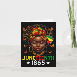 Tarjeta 18 de junio de 1865 se celebra la libertad de cele