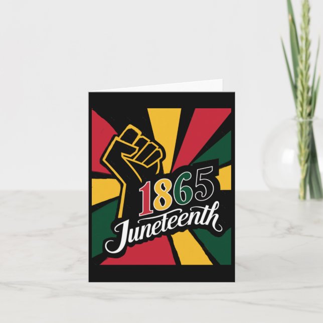 Tarjeta 18 de junio de 1865 V5 (Anverso)