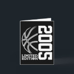 Tarjeta 18th Birthday Basketball Limited Edition 2005<br><div class="desc">18th Birthday Basketball Limited Edition 2005</div>
