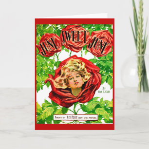 Tarjeta 1908 June Sweet June sheet music print