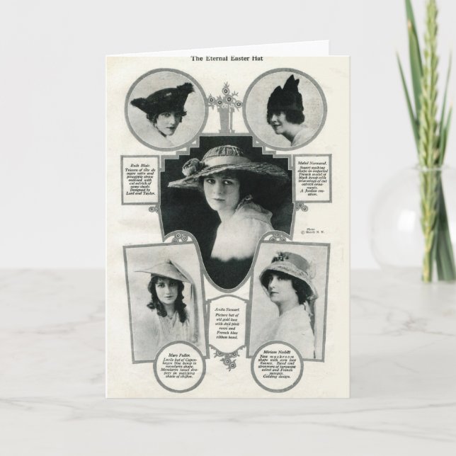 Tarjeta 1916 de las actrices de la imagen 5 del (Anverso)