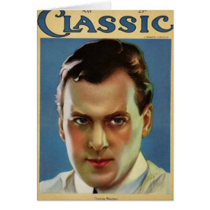 Tarjeta 1923 de la revista de la película del