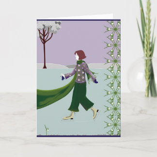 TARJETA 1927ICESKATING