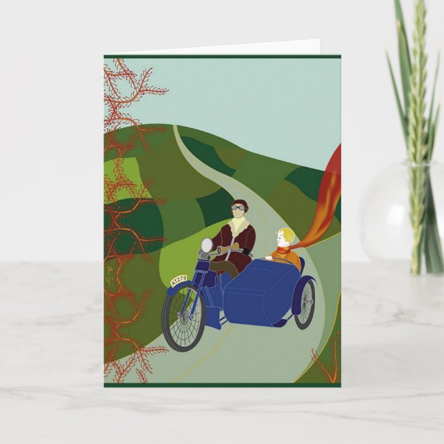TARJETA '1927MOTORCYCLING' (Anverso)