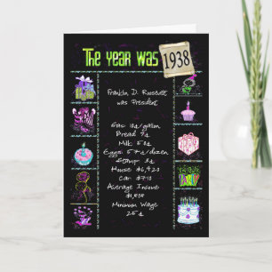 Tarjeta 1938 hechos de las curiosidades de la diversión